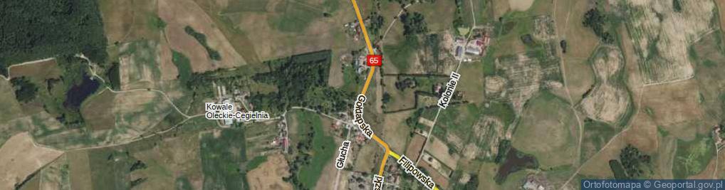 Zdjęcie satelitarne Gołdapska ul.